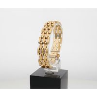 GOLD ARMBAND 14k 585 18cm L 1,3cm B 22,45g GG AU Berlin - Neukölln Vorschau