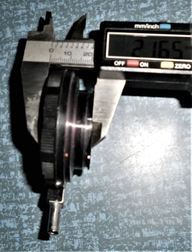 Adapter-Ring mit Fernauslöser f.analoge Kameras~~Maße siehe Fotos in Simbach