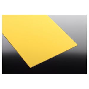 PVC Hartschaumplatten Gelb 3 mm - Zuschnitt nach Maß