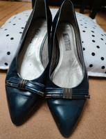 Gabor Ballerinas, Flats, dunkelblau, Marine mit Schleife, gr 38 Nürnberg (Mittelfr) - Mitte Vorschau