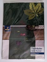 Tannengrüner TISCHLÄUFER 180 x 40cm Stickerei Blätter 100% BW NEU Baden-Württemberg - Ettlingen Vorschau