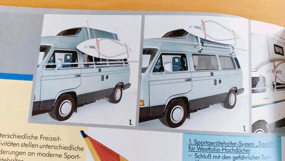 VW T3 Westfalia Club Joker Joker Prospekt Katalog von 1992 in Leverkusen