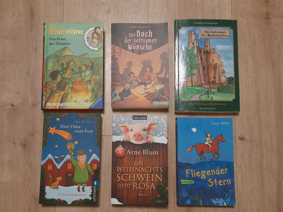 6 Kinder bzw. Jugendbücher in Wiedemar