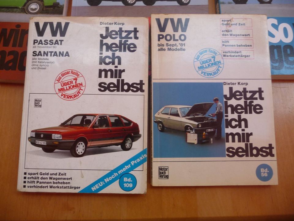 KFZ Reparaturanleitg. Youngtimer VW--AUDI--FORD in Witzeeze