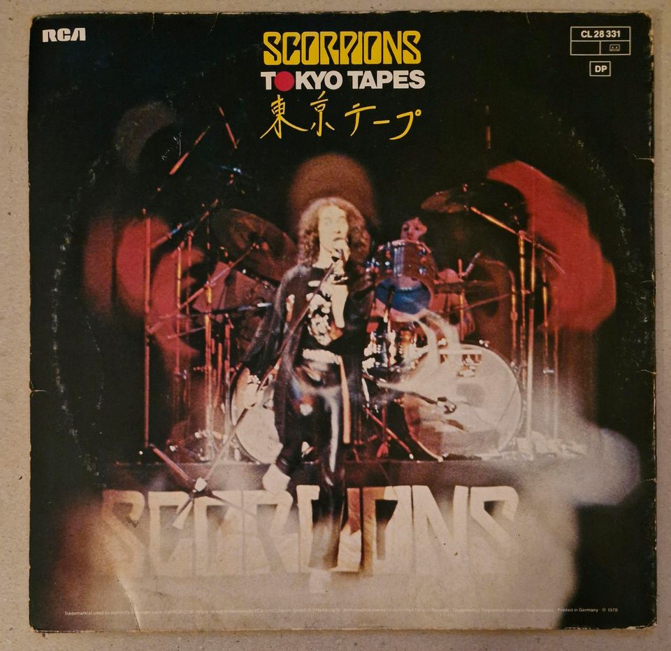 Scorpions: Tokyo Tapes   Vinyl   Doppel-LP Gatefold in Nottensdorf