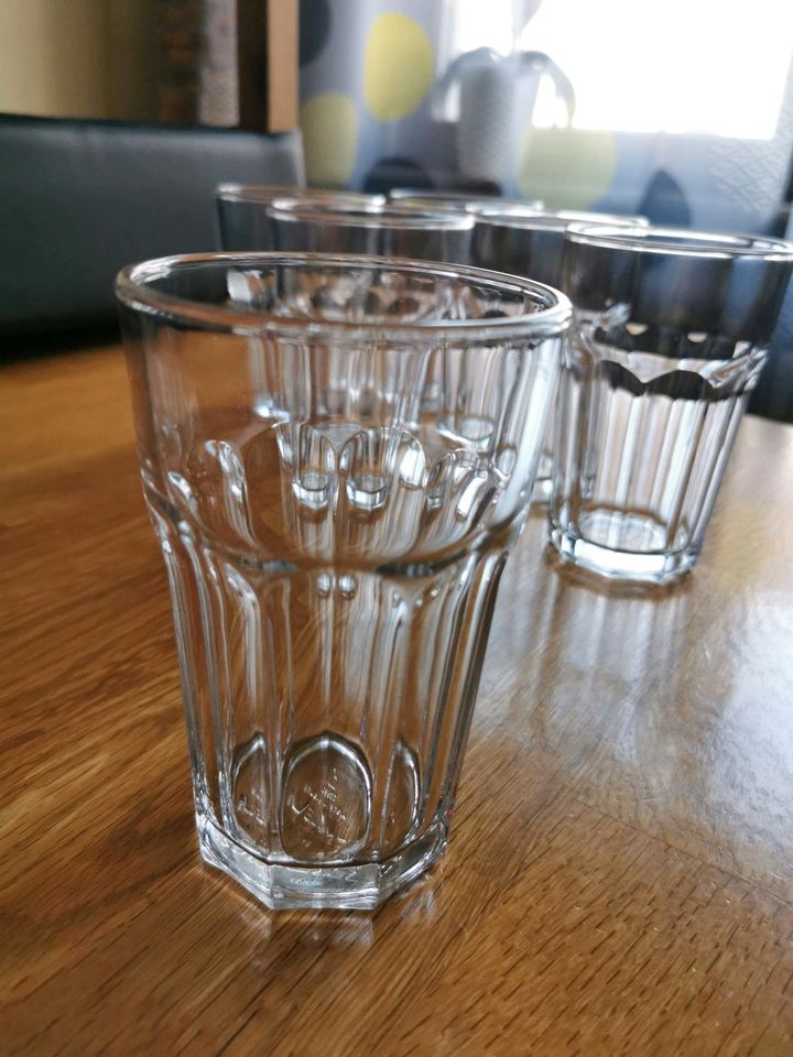 6x Pokal Glas, Klarglas, 35 cl Ikea in Gründau