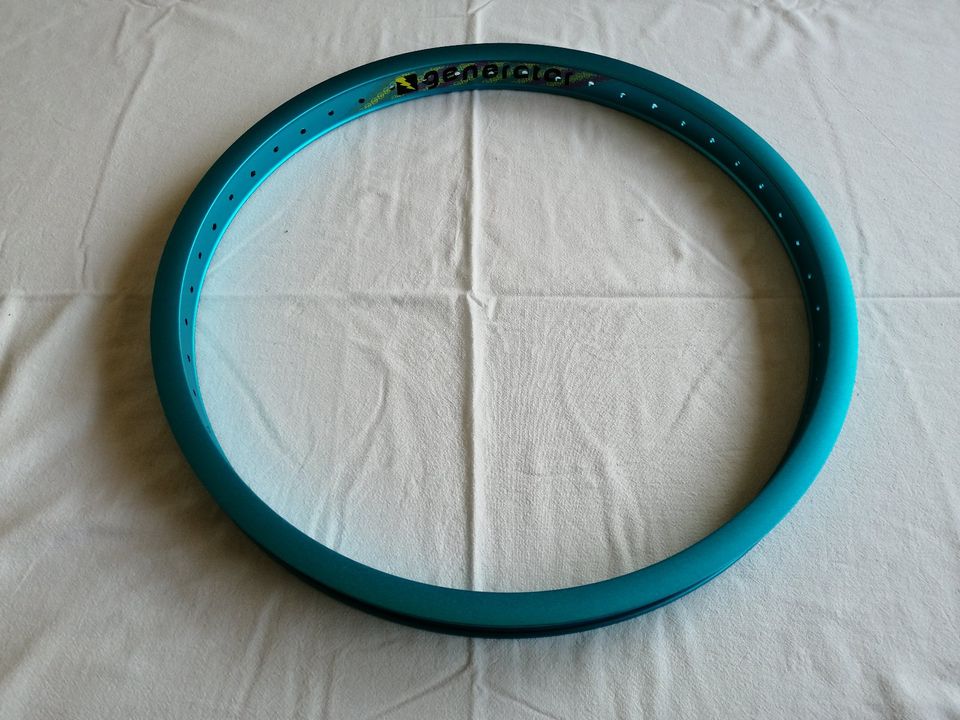 HOFFMAN Bikes Generator BMX Felge Rim 20" 48 Loch blau NOS neu in Neunkirchen-Seelscheid