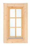 Gartenhaus Dreh - / Kippfenster Holz Fenster ISO-Verglasung 54x100 cm mit Sprossenrahmen  "DW" 3051423 Restposten Einzelstück Westerwaldkreis - Hahn am See Vorschau