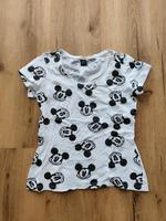 Disney Mickey Maus Shirt,Micky,weiß,schwarz,Glitzer,Gr. S M 36 38 Bayern - Waldmünchen Vorschau