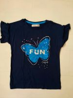 Desigual T-Shirt Schmetterling Wendepailetten ☆ Neuwertig 134/140 Brandenburg - Falkensee Vorschau