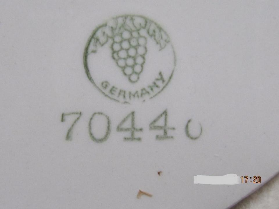 Artdeko Keramik Teller / Kuchenplatte gemarkt 30cm Durchmesser in Krefeld
