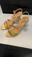 Buffalo goldene Sandalen Pumps Gr.40 1x getragen Wuppertal - Vohwinkel Vorschau