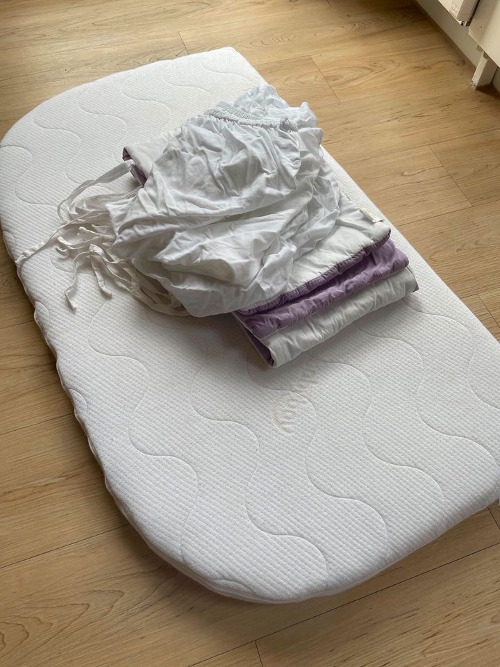 babybay Original Beistellbett naturholz mit Zubehör in Roxel