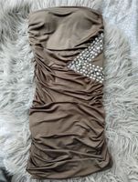 Tally Weijl bandeau Kleid Strass beige nude 34 XS Bayern - Bayreuth Vorschau