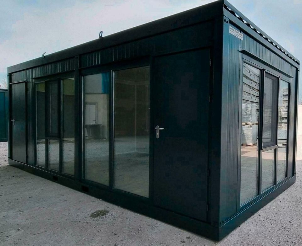 NEU - Bequemer Container: Platzsparender Wohnraum zum erschwinglichen Preis - Preiswerte Alternative zur kostspieligen Immobilie - Containerunterkunft, Modul, Wohnmodul, Containerhaus, Schlafkabine in Halle