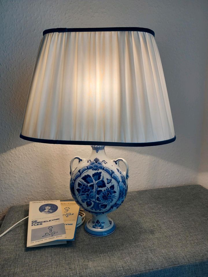 Lampe Delfter Porzellan in Weisenheim am Berg