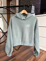 Worst Behavior Hoodie L Grün Grau Leicht Cropped Blogger Style Schleswig-Holstein - Lübeck Vorschau