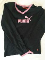 PUMA Shirt / Langarmshirt Gr.36, schwarz-pink Nordrhein-Westfalen - Herzebrock-Clarholz Vorschau