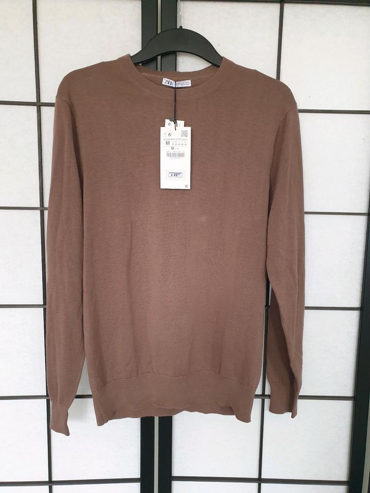 Zara Strick Pullover Pulli Sweatshirt Neu mit Etikett Größe M Sei in Bergisch Gladbach