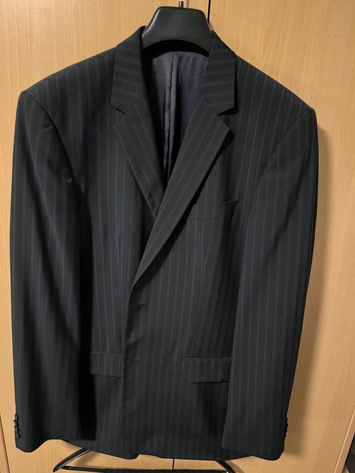 Herren Anzug s.Oliver Gr. 54 Sacko Jacket Hose Hemd schwarz in Rhade