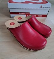 Berkemann Clogs, Rot ,Leder Gr.41 Münster (Westfalen) - Centrum Vorschau