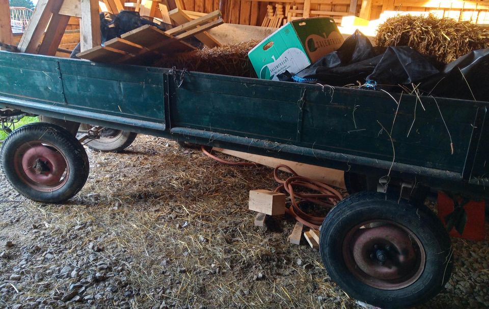 Anhänger, Ackerwagen, landwirtschaftlicher Anhänger, Gummiwagen in Bischofsmais