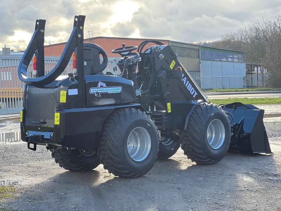 TELESKOPLADER H180 Hoftrac Kubota Kompaktlader Radlader Fronlader in Eschwege