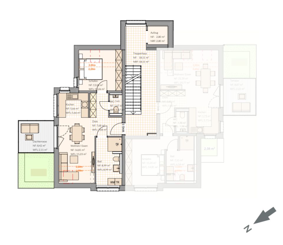 Infotag am 26.05. / 11:00 - 15:00 Uhr: Barrierefreie ETW mit Dachterrasse, Aufzug & Stellplatz in ruhiger Lage! Pfingstangebot! in Braunschweig