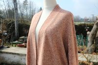 Cardigan Strickjacke Lands End Gr 56/58  Koralle meliert Bayern - Uffing Vorschau