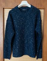 Pailletten Pullover Damen Pulli mit Wolle Gr.S M blau Neu Bayern - Augsburg Vorschau