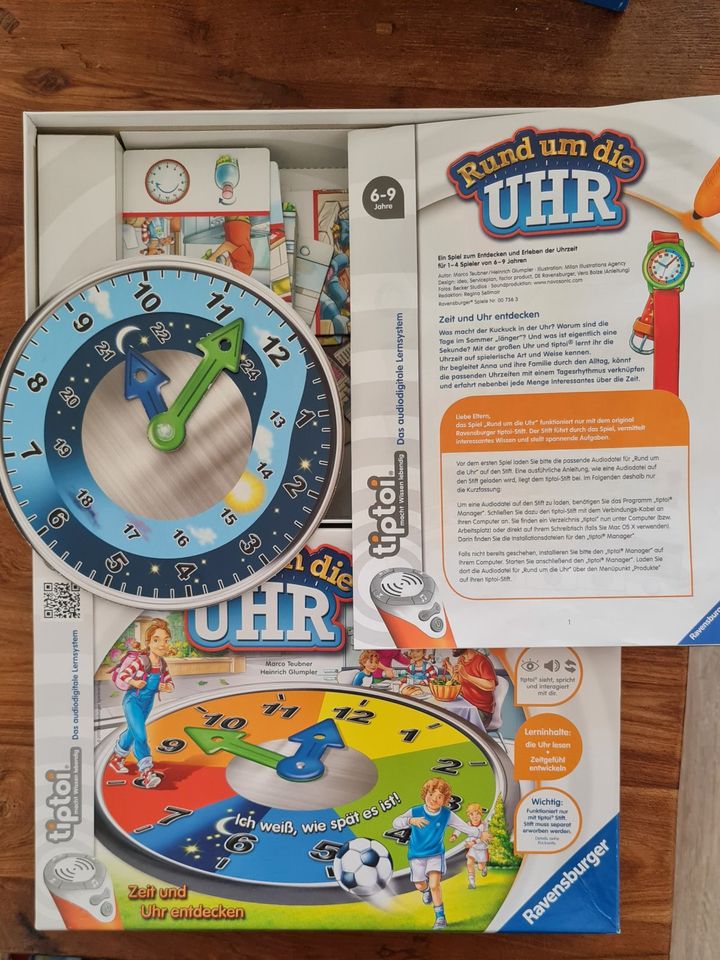 Ravensburger tiptoi Lernspiel Rund um die Uhr - 00736 in Bonn -  Bonn-Zentrum | eBay Kleinanzeigen ist jetzt Kleinanzeigen