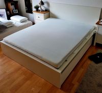 Malm Bett in weiß 160 x 200 cm Beuel - Küdinghoven Vorschau
