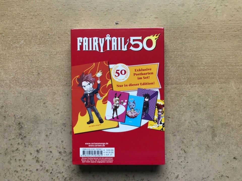 Fairy Tail 50 Manga 1. Auflage OVP Neu sealed in Frankfurt am Main