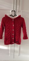 Strickjacke mit Kapuze rot festlich Gr. 104/110 Sachsen - Chemnitz Vorschau