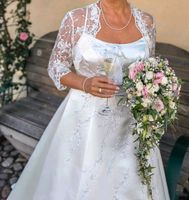 Hochwertiges Brautkleid Hochzeitskleid Gr. 42 Bayern - Zusmarshausen Vorschau