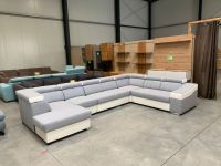 ⭐ U-Couch mit Schlaffunktion - 9x Kopfverstellung und verschiedene Stellmöglichkeiten - Wohnlandschaft mit Kopfraster - Sofa - Couch  ● D&D Möbel⭐ Nordrhein-Westfalen - Hamm Vorschau