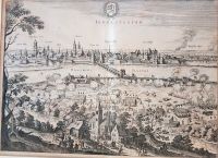 Ingolstadt 1650 Kupferstich Matt Merian Grafik Topographia Bayern Nürnberg (Mittelfr) - Mitte Vorschau