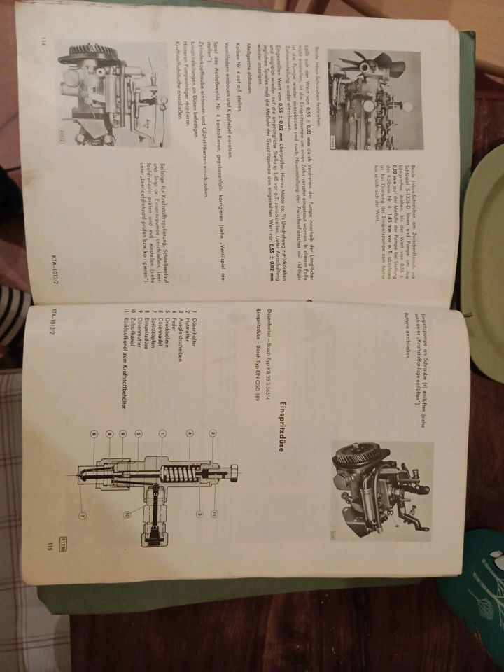 Opel Blitz Lkw Werkstatt Handbuch 1968 in Freinsheim