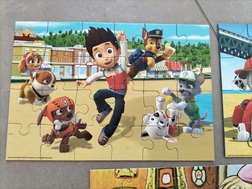 Puzzle 2 x 24 Teile Paw Patrol 1 x 36 Teile Der kleine König in Karlstadt