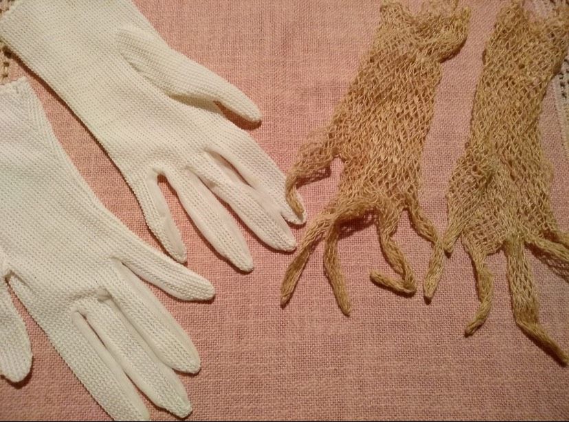 Alter Trachtenhut, Handschuhe, Pinzgau, sehr gut erhalten, Antik! in Medebach