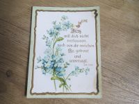 Altes Bilderkärtchen - Blume - Original aus Omas Schrank Nordrhein-Westfalen - Radevormwald Vorschau