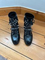 Zara Echtleder Stiefelette schwarz Größe 39 Glitzer wie neu Niedersachsen - Göttingen Vorschau