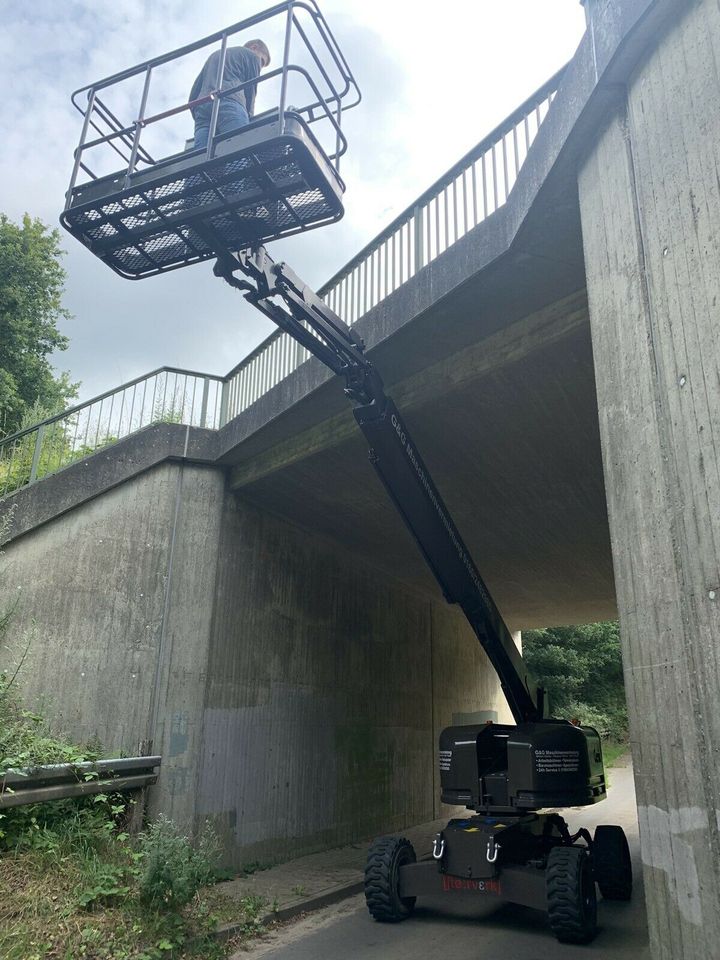 Genie S-45 Teleskoparbeitsbühne Vermietung Steiger Arbeitsbühne in Hohenlockstedt