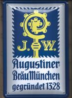 Augustiner Bräu und weitere Biere aus München - Blechschilder Brandenburg - Lauchhammer Vorschau