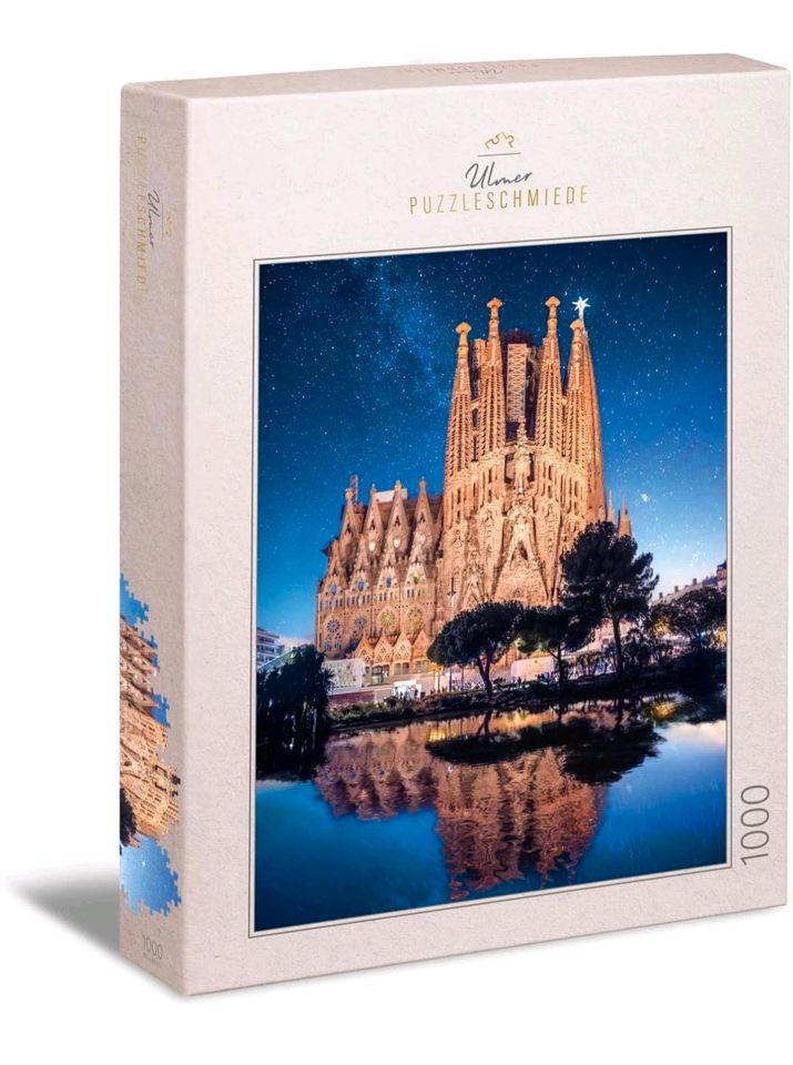 Ulmer puzzleschmiede 1000 Teile Puzzle Basilika Segeada Familia in Bayern -  Neu Ulm, Weitere Spielzeug günstig kaufen, gebraucht oder neu