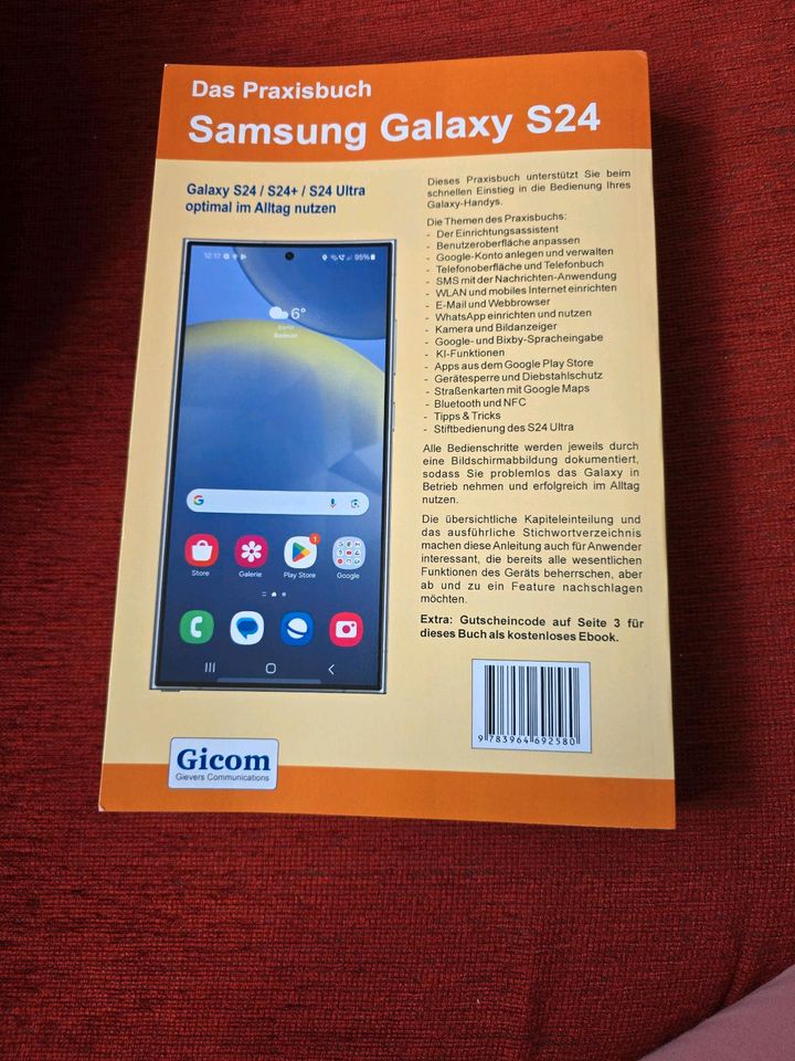 Praxisbuch Samsung Galaxy S24/S24+/S24 Ultra, wie neu in Dresden