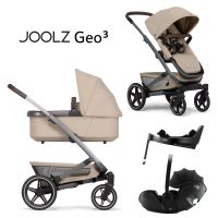 Joolz Geo 3 Mono - 4in1 Kinderwagen-Set - Sandy Taupe - inkl. Babywanne + Sportsitz + Britax Römer BABY-SAFE PRO + VARIO BASE 5Z + XXL-Zubehörpaket - NEU Hessen - Fulda Vorschau