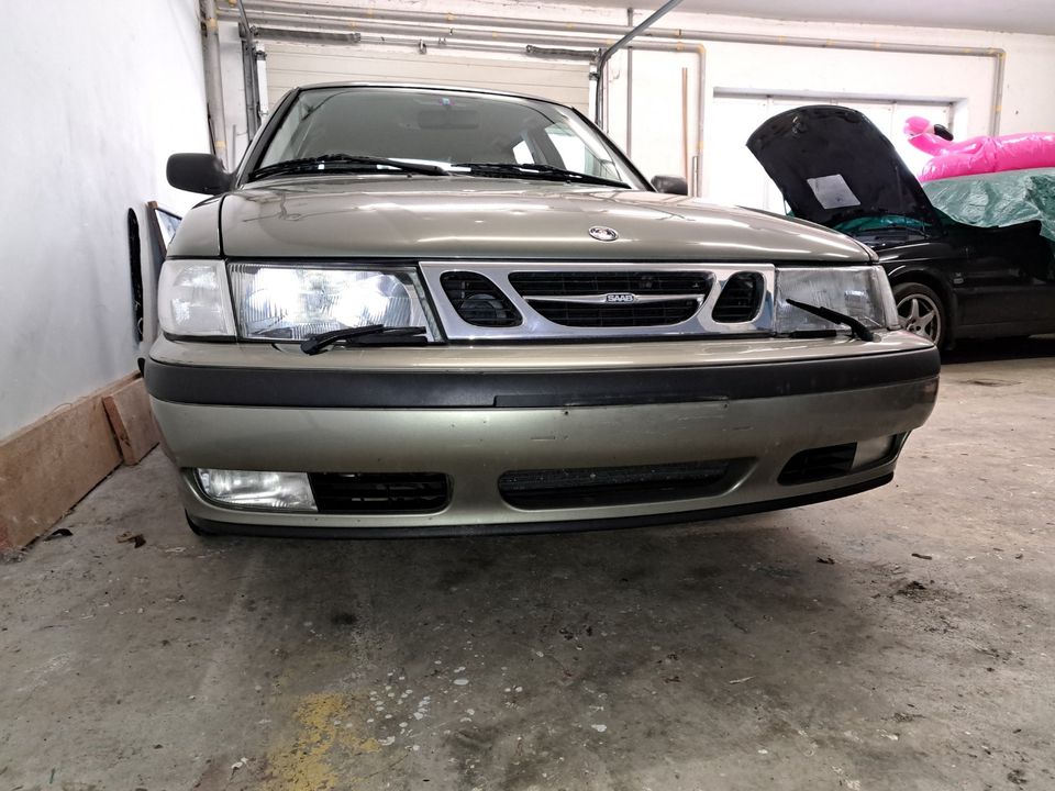 Saab 9-3 YS3D, Frontspoiler, 261 grün in Seekirch