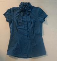 sisley Oberteil Gr XS 34 mit Schleife zum binden Bluse blau Hemd Bayern - Roth Vorschau
