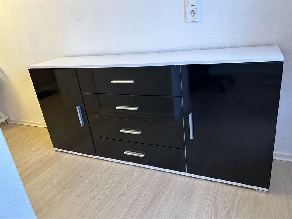 Hochglanz Kommode Sideboard Schrank Schränkchen Büro in Nentershausen (Westerwald)